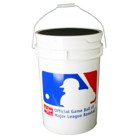Rawlings White Empty Bucket With Lid 