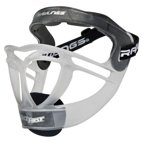 Rawlings Face First Softball Fielder's Mask Clear New New Free Shipping 